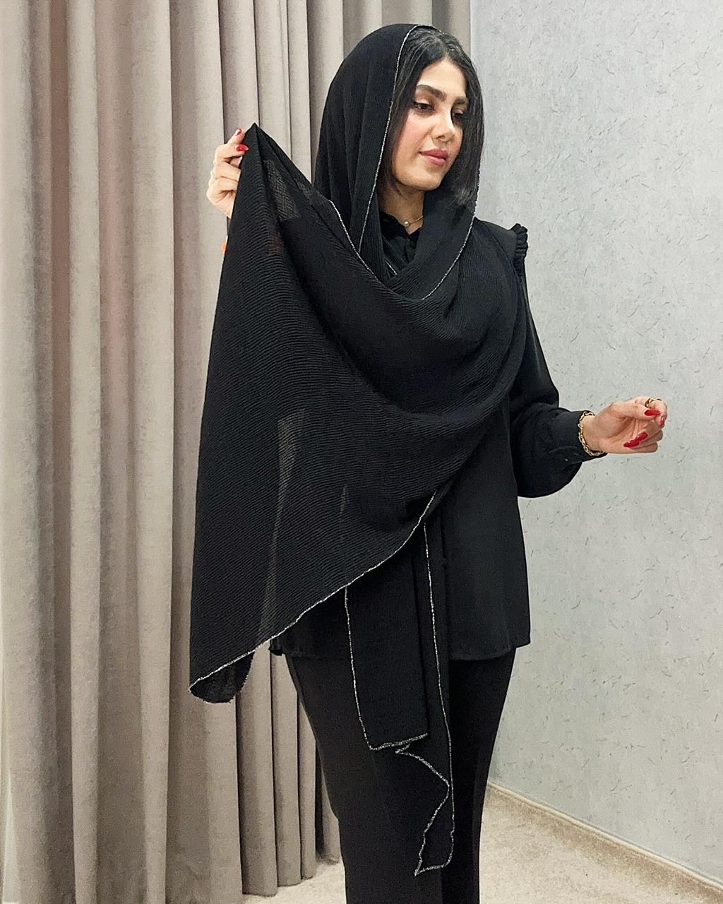 شال-تیفانی-لبه-نقره
