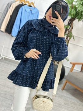 شومیز چین دار